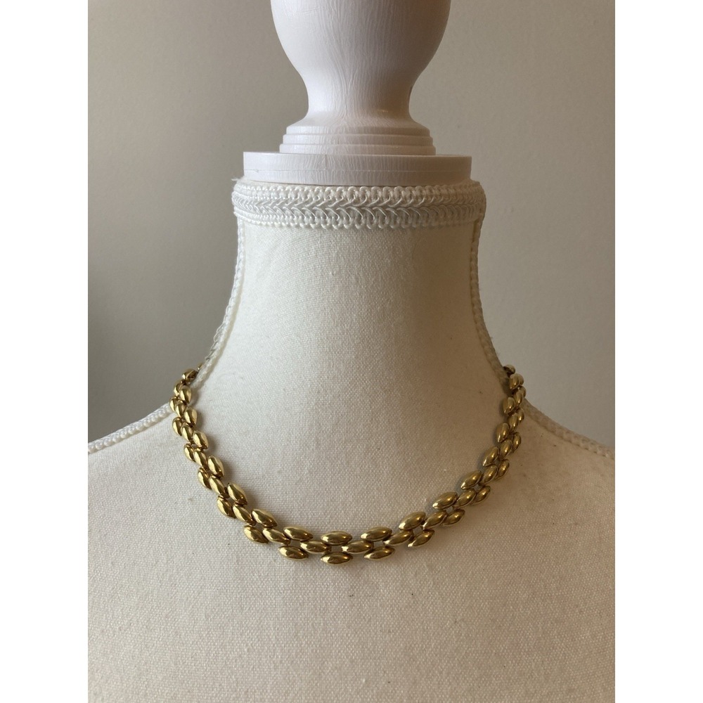 glam Gold Chunky Link Chain Necklace